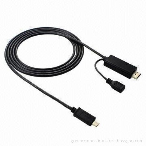 Micro USB to HDMI Male MHL Adapter Cable for Galaxy S3/Note 2